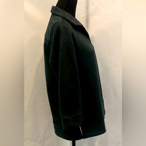 Tuckernut faux suede forest green tunic - Picture 4 of 7